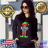 King Elf Matching Family Group Christmas Party Pajama T-Shirt
