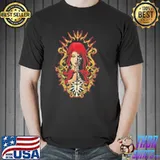 La Calavera Catrina Mourns The Dead Santa Muerte Shirt Unisex