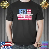 Let's go brandon brandon us flag we the people gun shirt