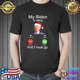 Let’s Go Branson Brandon Ugly Christmas Anti Biden Xmas Classic T-Shirt
