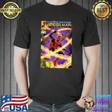 Marvel Spider-Man No Way Home Battle Comic Cover T-Shirt Unisex