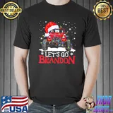 Merry Christmas Let’s Go Branson Brandon Santa Hat T-Shirt