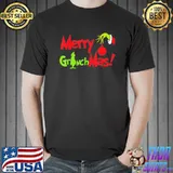 Merry Grinchmas Christmas Family Classic Shirts
