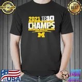 Michigan big ten championship 2021 Football game shirt