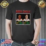 NBA jam ku hoops rock chalk agbajI and braun braiden turner shirt