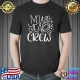 New Year Crew Matching Family Party Happy 2022 T-Shirt
