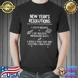 New years resolution build a spaceship astronomy shirt
