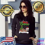 Nice Funny Otter Animal Lover Xmas Lighting Otter Christmas T Shirt