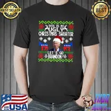 Nice Let's Go Branson Brandon Ugly Christmas Sweater Anti-Biden T-shirt