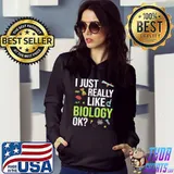 Nice Naturwissenschaft Biologe Nerd Lustiges Geschenk Biologie shirt