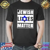 Nice Raised Fist Jewish Lives Matter Unisex