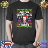 Nice This Is My Christmas Sweater Let's Go Brandon Christmas Shirt