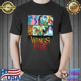 Nice Wings Of Fire All Together Vintage Shirt