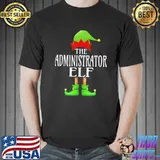 Official Administrator Elf Xmas Family Matching Group Christmas T-Shirt Unisex