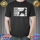 Official Boxer mom girl dog pet animal dogs shirt