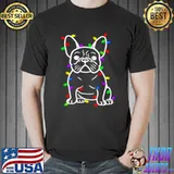 Official Dog Pugs Christmas Light shirt
