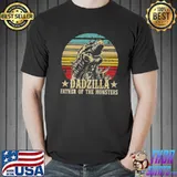 Official Gorilla Dadzilla Father Of The Monsters Shirt