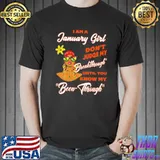 Official I Am A January Girl Don't Judge My Breakthrough Until You Know My Been Through Shirt