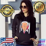 Official Joe Biden Christmas Santa Claus Hat American Flag T-Shirt