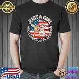Official Just A Girl Who Loves Chickens And Goats Dabbing Chicken T-shirt