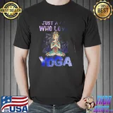 Official Just A Girl Who Loves Yoga T-Shirt