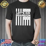 Official let's go Brandon shirt funny Conservative Anti Liberal Flag T-Shirt Unisex