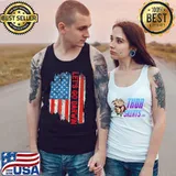 Official Lets-Go-Darwin-American-Flag-Lets-Go-Darwin-T-Shirt Tank Top