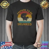 Official Prepare To Be Skunked Cribbage Lovers Vintage Cribbage Game T-shirt