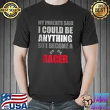 Official Racer Team Racing Coach I Do My Own Stunt Crew Race Joke T-shirt