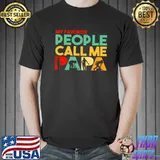 Official Retro Papa Ground Maintenance Dad Father Shirt Unisex