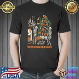 Official Tis The Season To be Creepy Skeleton Halloween T-Shirt Unisex