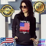 Official Trump they're all begging me conservative antI liberal flag shirt