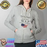 Official We The People got That wap Wrong Ass President Shirt Full Zip Hooded
