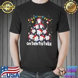 Oh Dentistree Christmas Dentist Xmas Dental Assistant Shirt