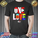 One love all red all equal shirt