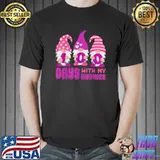 Original 100 Days With My Gnomies Happy 100th Day of School Gifts T-Shirt