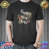 Original 2022 Happy Party New Year Eve Family Matching T-Shirt