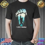 Original Bigfoot Rock And Roll Love People Shirt