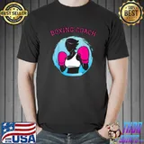 Original Boxing coach female boxer women girls novelty gift T Shirt