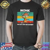 Original Cat Monk The Fast And The Flurriest Vintage Shirt Unisex