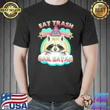 Original Eat Trash Hail Satan Retro shirt