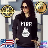 Original FIRE Hot Packet Halloween Taco Costume T Shirt