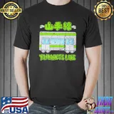 Original KawaiI yamanote line train anime manga style yamanote loop shirt