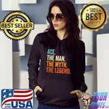 Original Mens Ace The Man The Myth The Legend First Name Ace T-Shirt