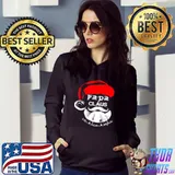 Papa claus ava liam sophia shirt