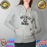 Pauls Valley Panthers Band T-Shirt Full Zip Hooded