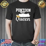 Pontoon Captain Boating Girl T- Unisex