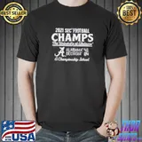 Premium Alabama Crimson Tide 2021 SEC Football Champions Shirt