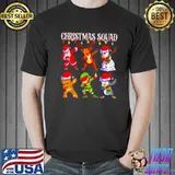 Premium Christmas Dab Santa Friends shirt
