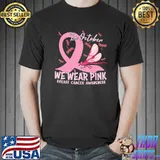 Premium Dragonfly In Octorber We Were Pink Breast Cancer Awareness Shirt